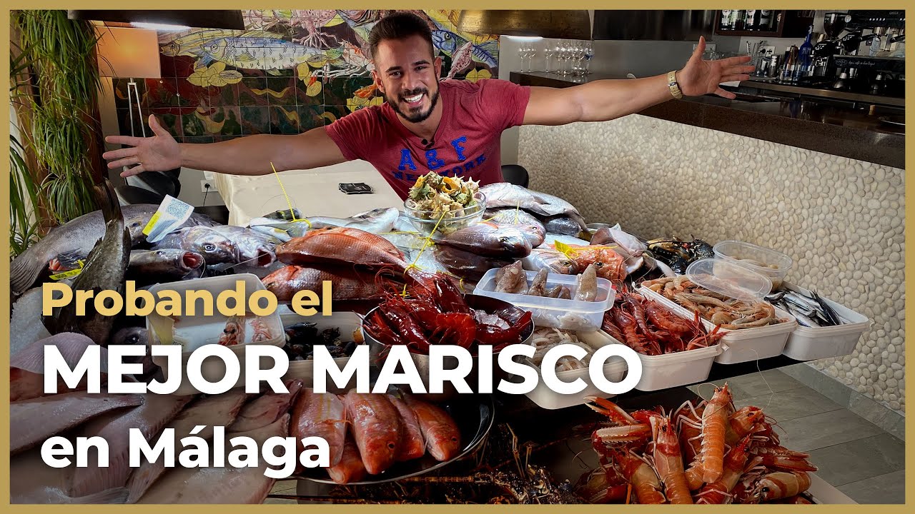 EL TEMPLO DEL MARISCO en MÁLAGA ¡3 HORAS COMIENDO y 18 PLATOS!