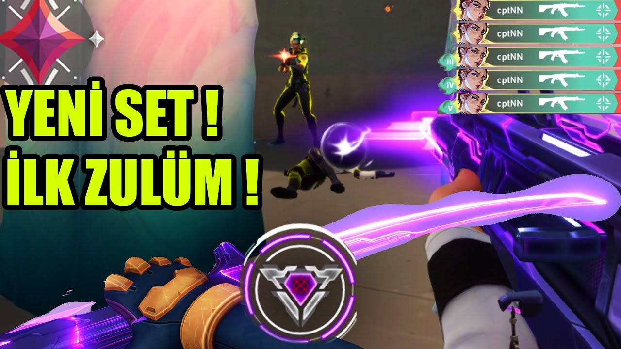 YENİ SETLE TR'DE İLK ZUL&Uuml;M! EN İYİ KATANA! VALORANT EX. O OYNANIŞ !