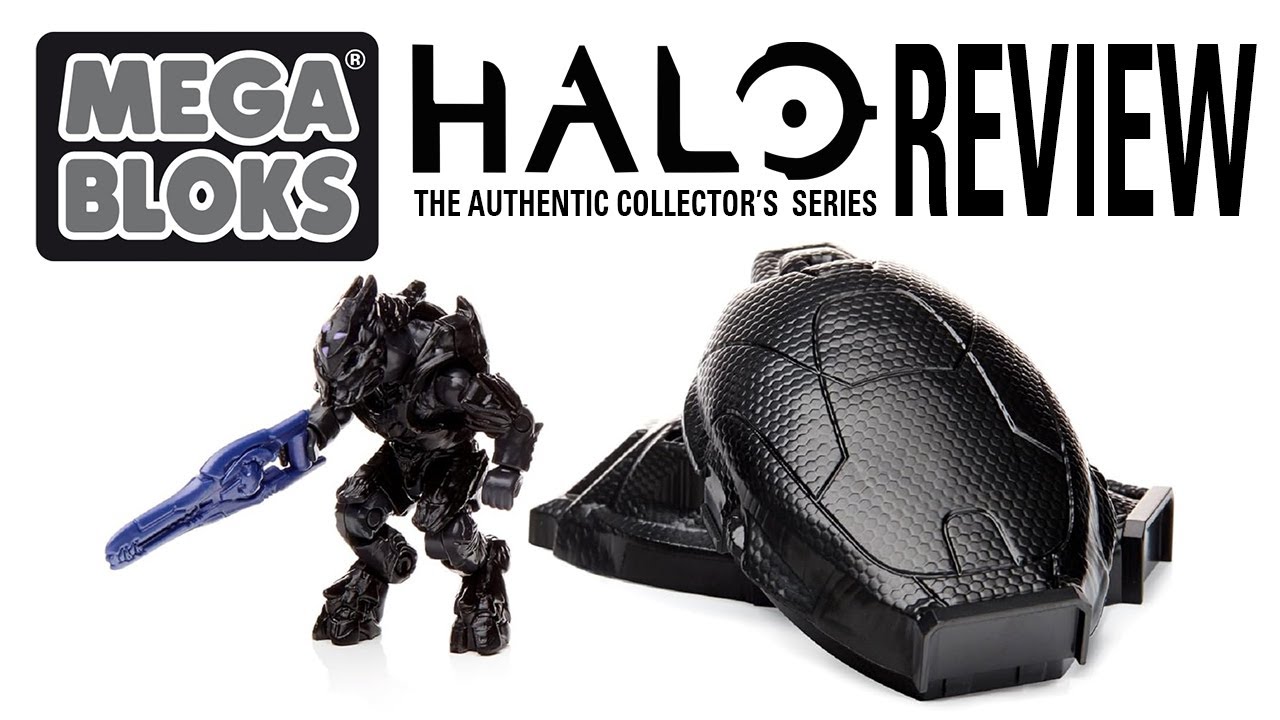 MEGA BLOKS HALO Onyx Drop Pod Build and Review