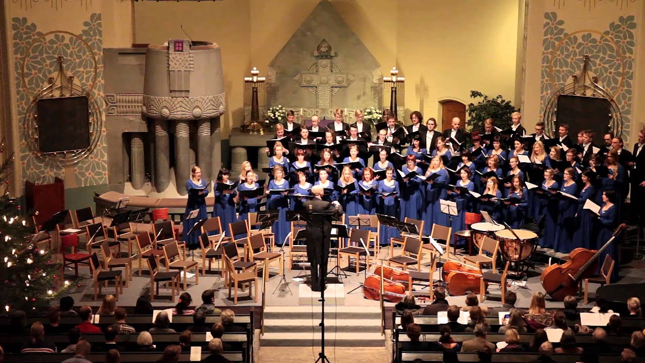 05/10 Tervehtii jo meitä joulu armahin (Jean Sibelius) [Advent Concert 2014]