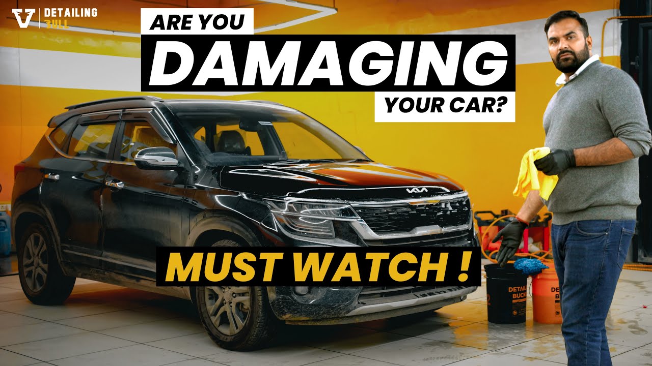 Clean Your Car at Home Without ANY Damage? Detailing Bull DIY Series - New Kia Seltos 2023