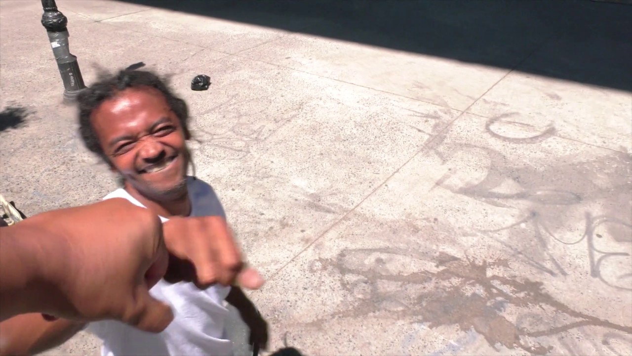 Ryan Sheckler and Fabrizio Santos have some fun at LES Skatepark in New York