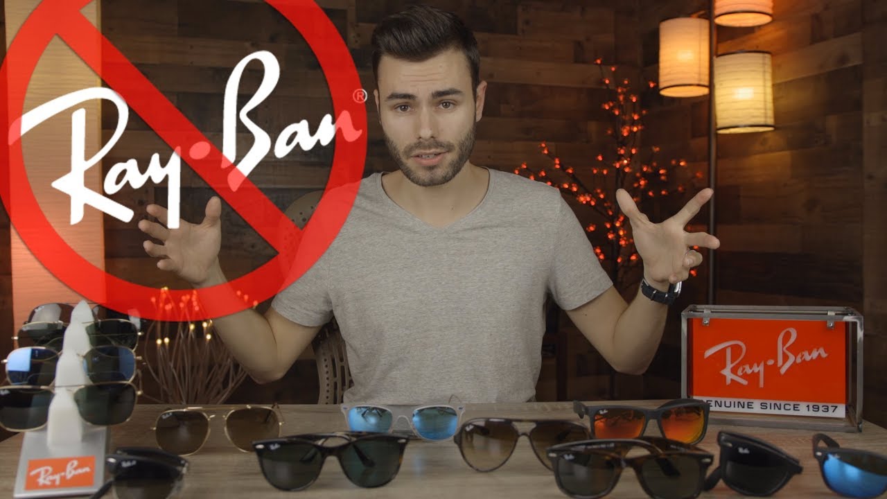 Посмотрите это, прежде чем купить солнцезащитные очки Ray-Ban