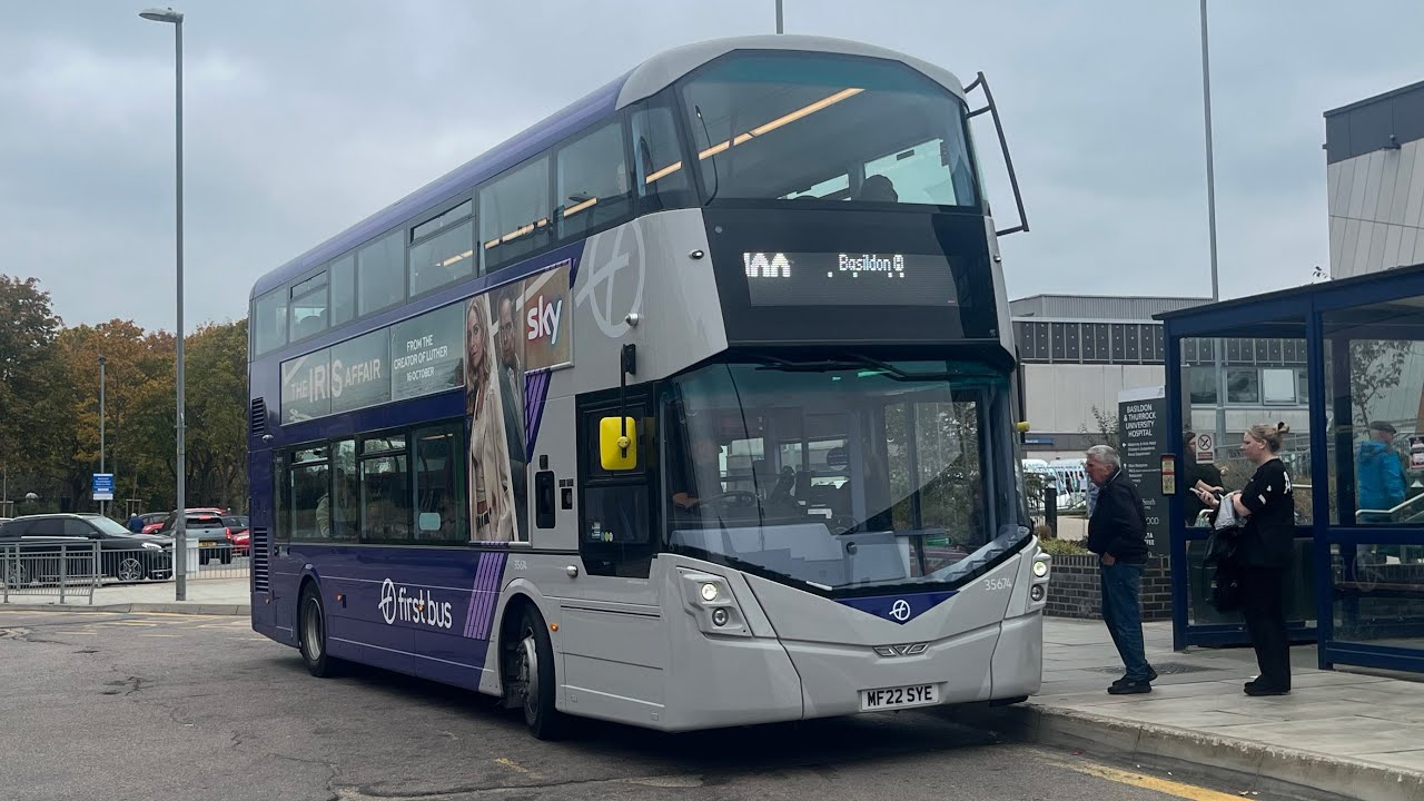 Smooth Ride | Voith 😍 | Episode 3 | First Essex Wright StreetDeck Ultroliner 35674 MF22 SYE 