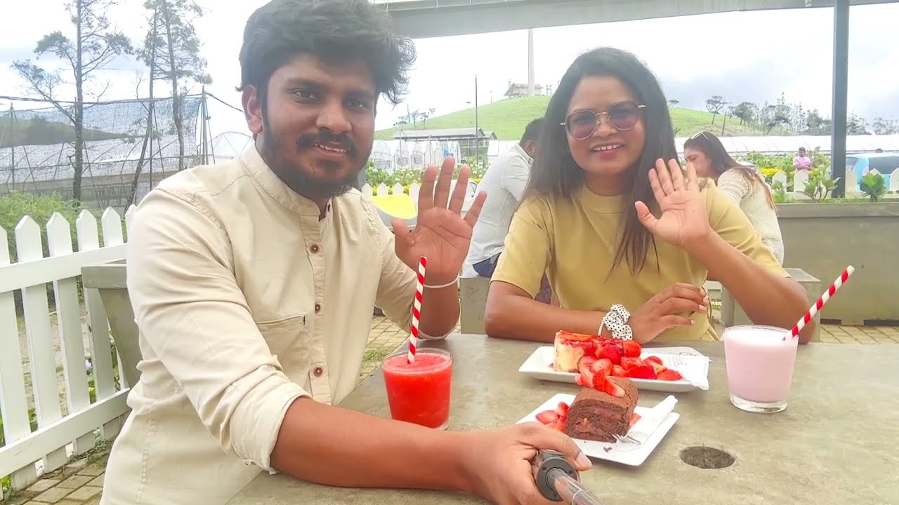 නුවරඑළියෙන් 🍓strawberry🍓 කන්න කලින් බලන්න...