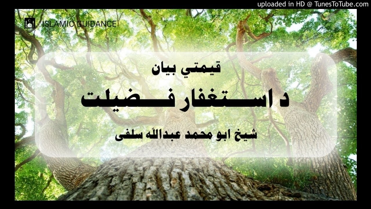 Da Astaghfar Fazilat | Sheikh Abu Muhammad Abdullah Salafi | Islamic Guidance