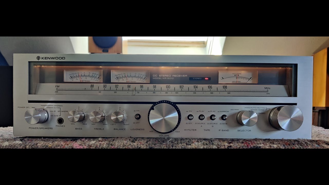 Kenwood KR-5010 test 2