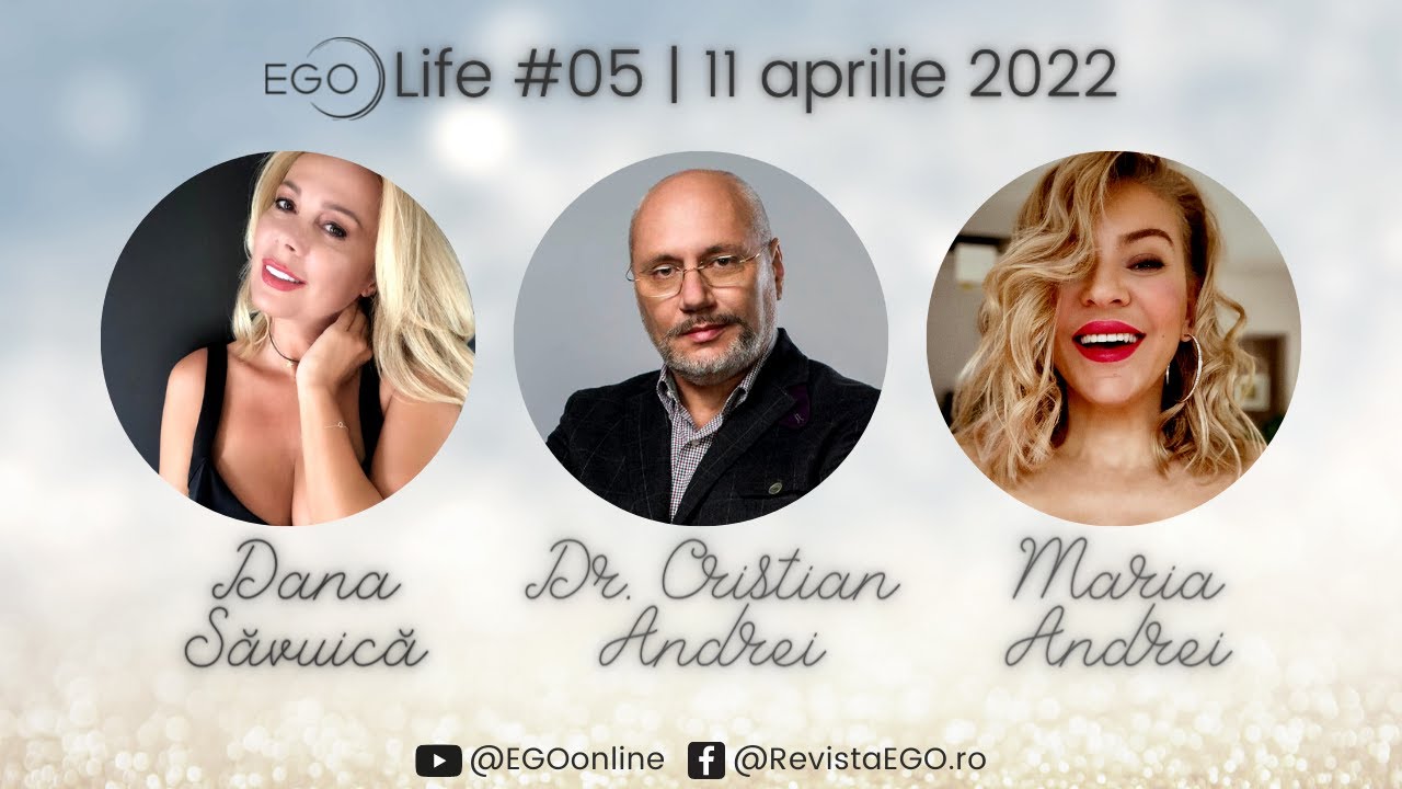 EGO Life, cu Dana Săvuică | Despre DEPRESIE, cu dr. Cristian Andrei și Maria Andrei | Ediția #05