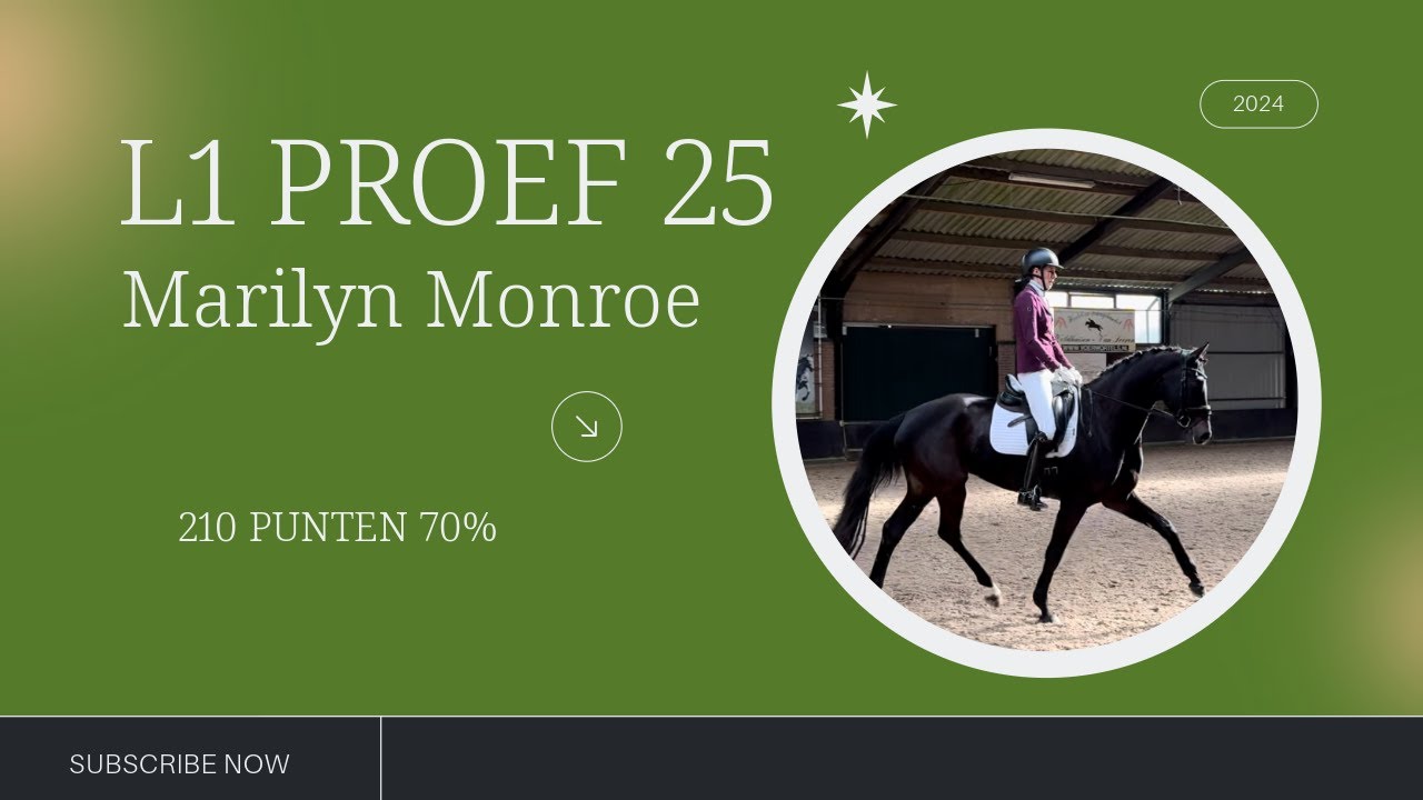 23-03-2024 Mila proef 25 L1 KNHS 210 punten 70%