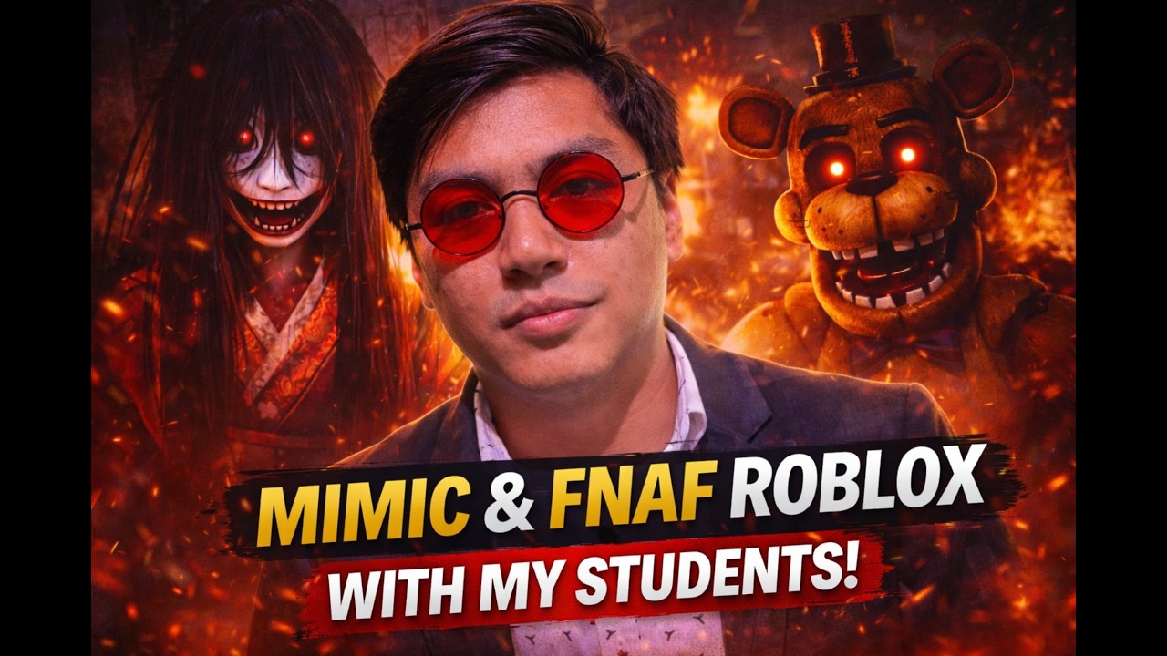 My Students Made Me Play FNAF & The Mimic… I Regret It 😭