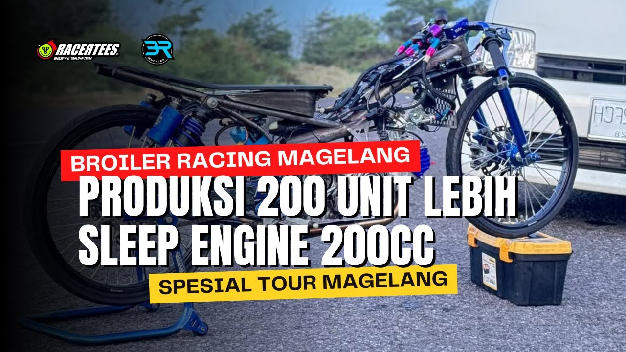 AWAL MULA SLEEP ENGINE 200cc BOOM DI AJANG BALAP NASIONAL INDONESIA | RACING SHOW