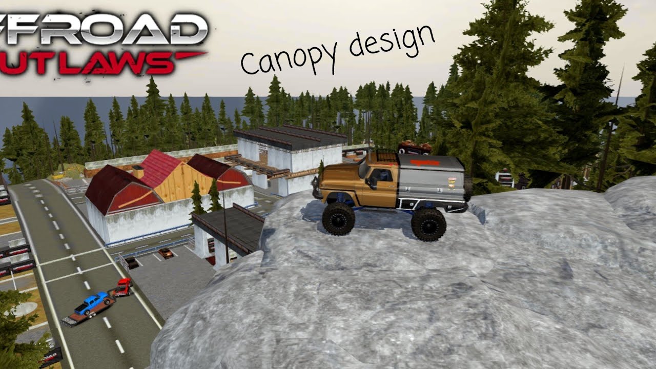 Offroad outlaws how to make a canopy design