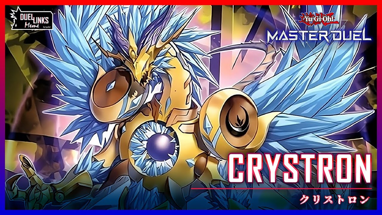 CRYSTRON is the BEST DECK in YUGIOH! [Yu-Gi-Oh! Master Duel]