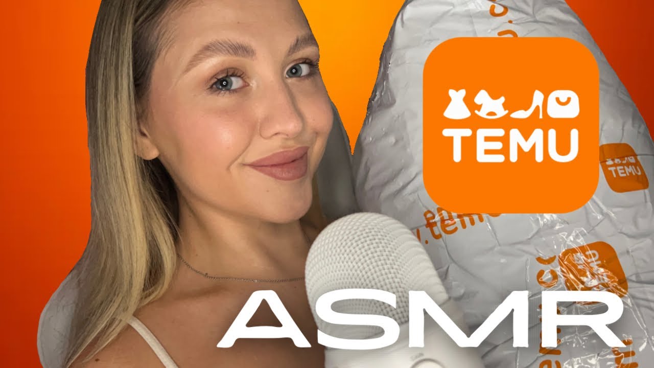 ASMR | Temu🧡haul | Unboxing New Triggers