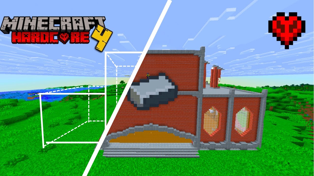 J'ai Construit La MEILLEUR FERME à FER Sur Minecraft HARDCORE | (1000+ Lingots/Heure)