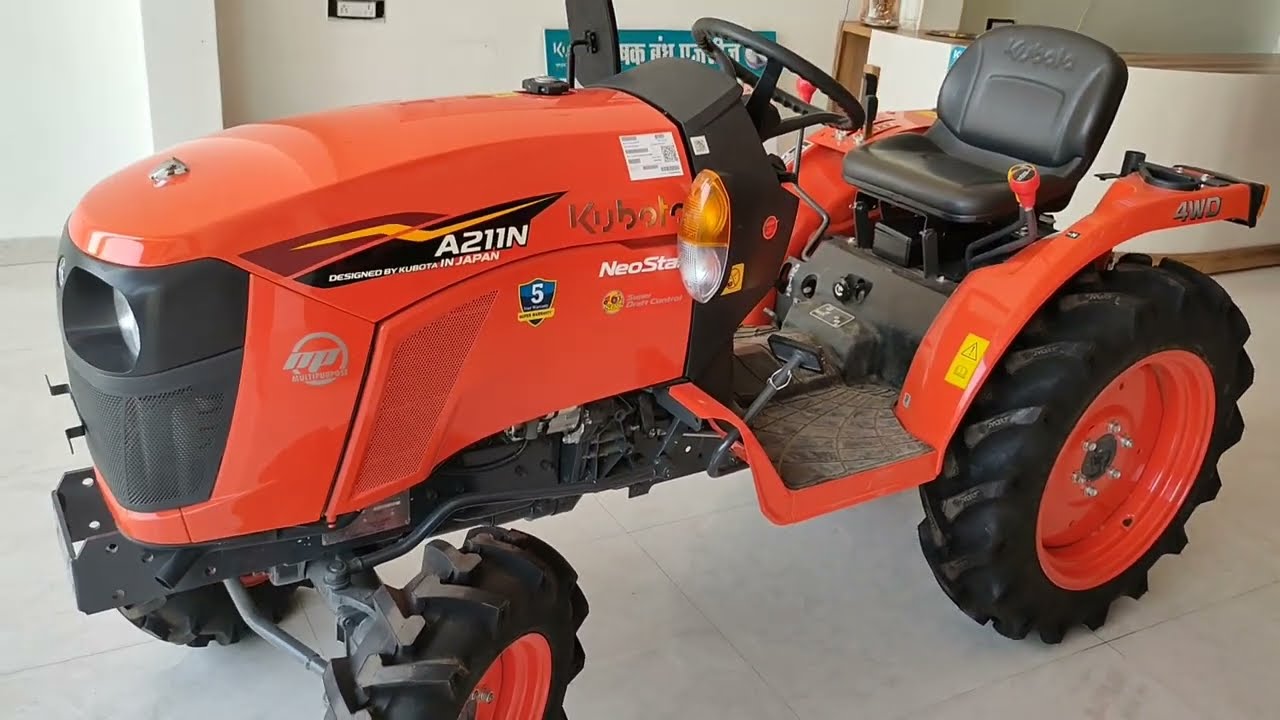 Kubota A211N mini tractor detailed specification & information #kubota #A211N #KrishakBandhuagencies
