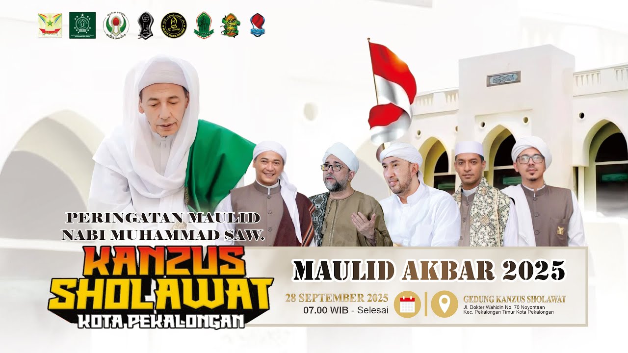 LIVE - PUNCAK MAULID AKBAR KANZUS SHOLAWAT 2025