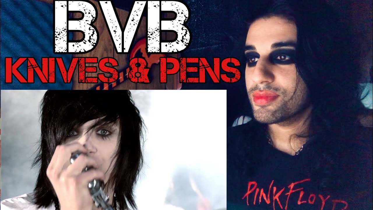Classical Singer Reacts To Black Veil Brides - Knives & Pens (Official Video)