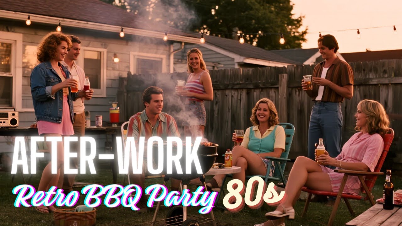 Vaporwave / Chillwave | After-Work Retro BBQ Party 🌆 | Sunset Grill Nights | LOVEWAVE STATION 1988