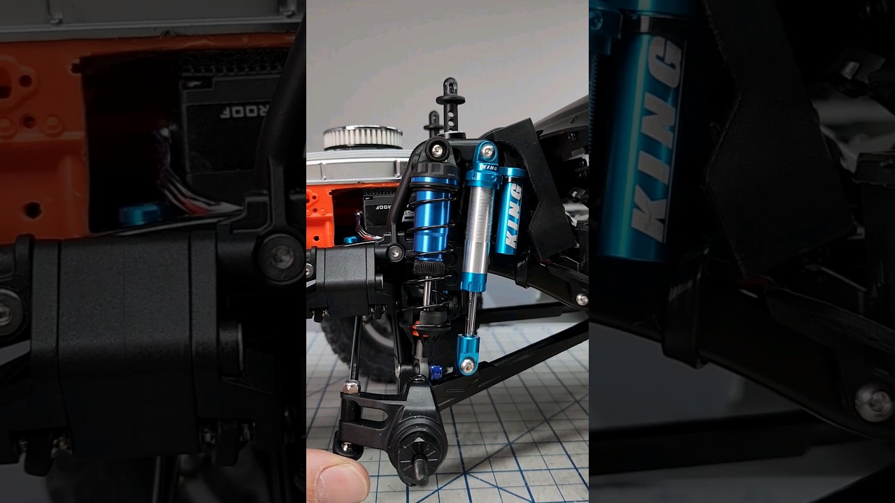 1/10 Scale Prerunner SCX10 II Proline Twin Beams! #shorts #rccar #rccrawler #offroad #broncos #rc