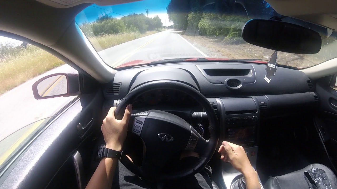G35 with Muffler Delete -POV