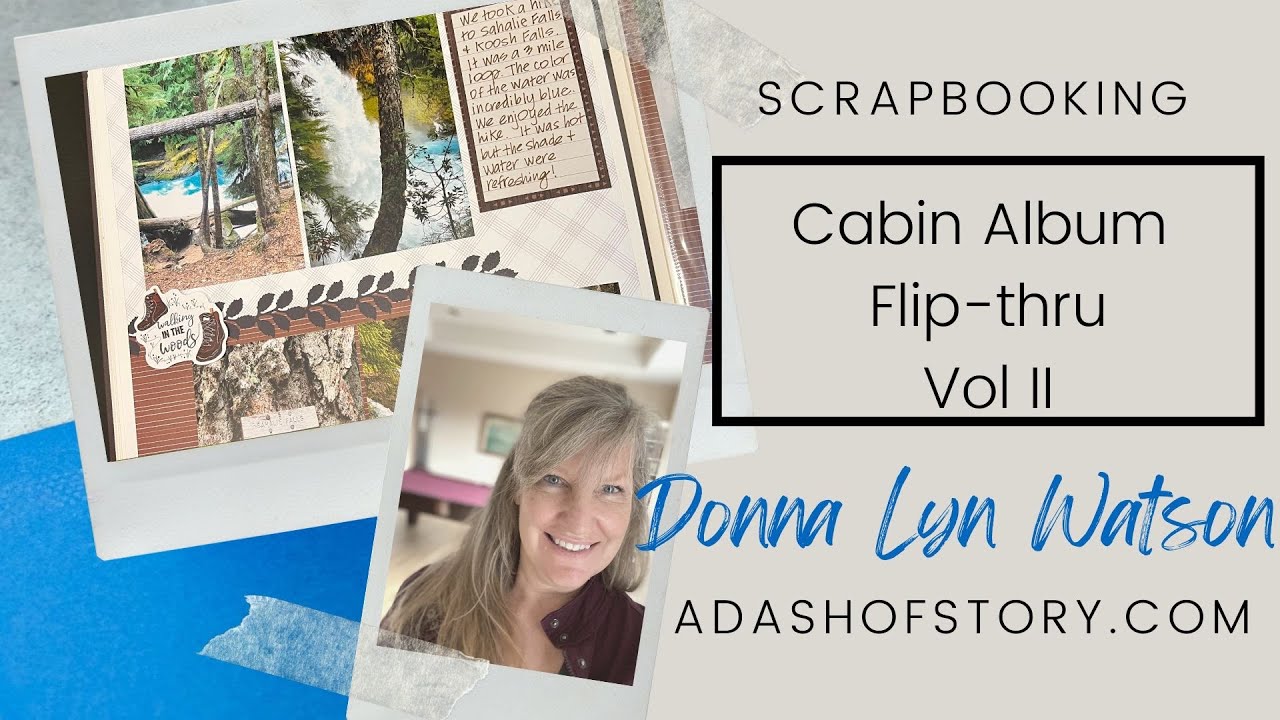 Summer Vacation Scrapbook Vol 2 Flip Through using Creative Memories Fast2Fab & Multi-Pocket Pages