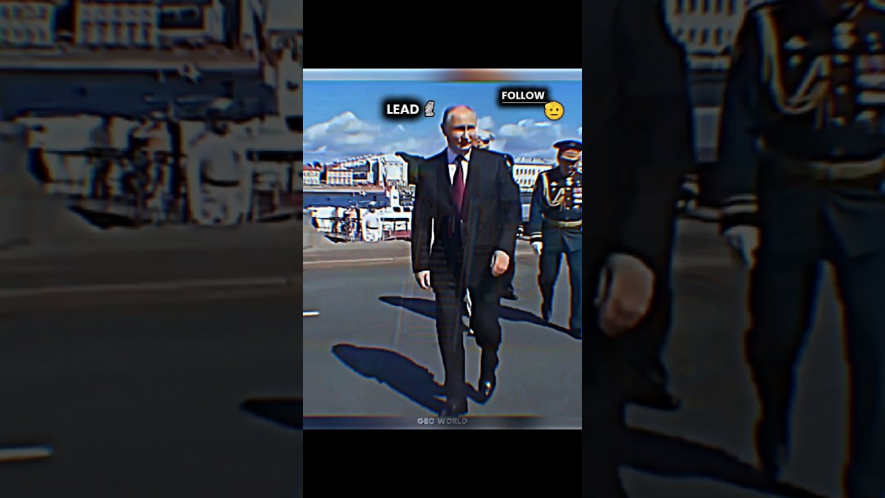 💥 Putin's Walk Speaks ⚡| Who Rules?👀 #Putin #Trump #worldleaders