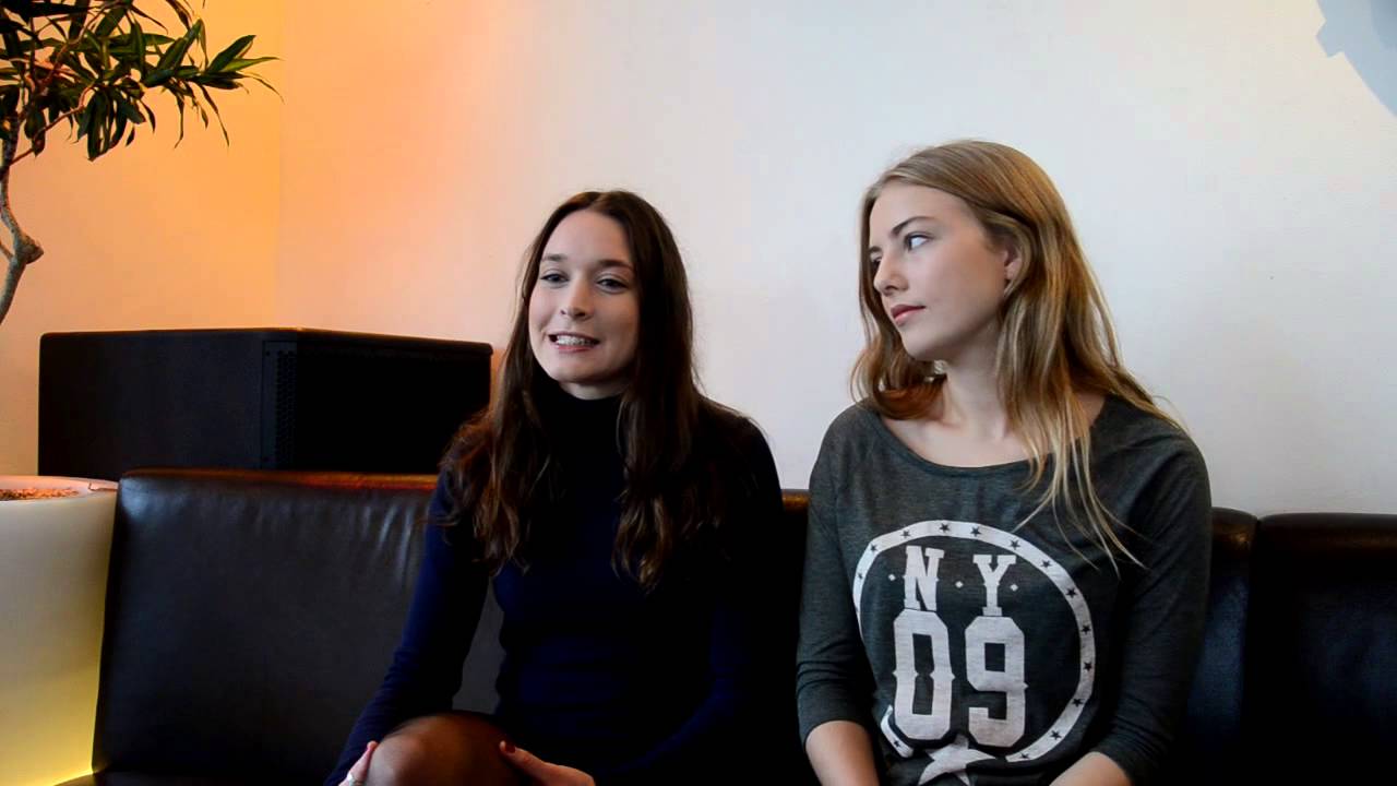 Sofia Karemyr och Josefin Asplund - inför Call Girl