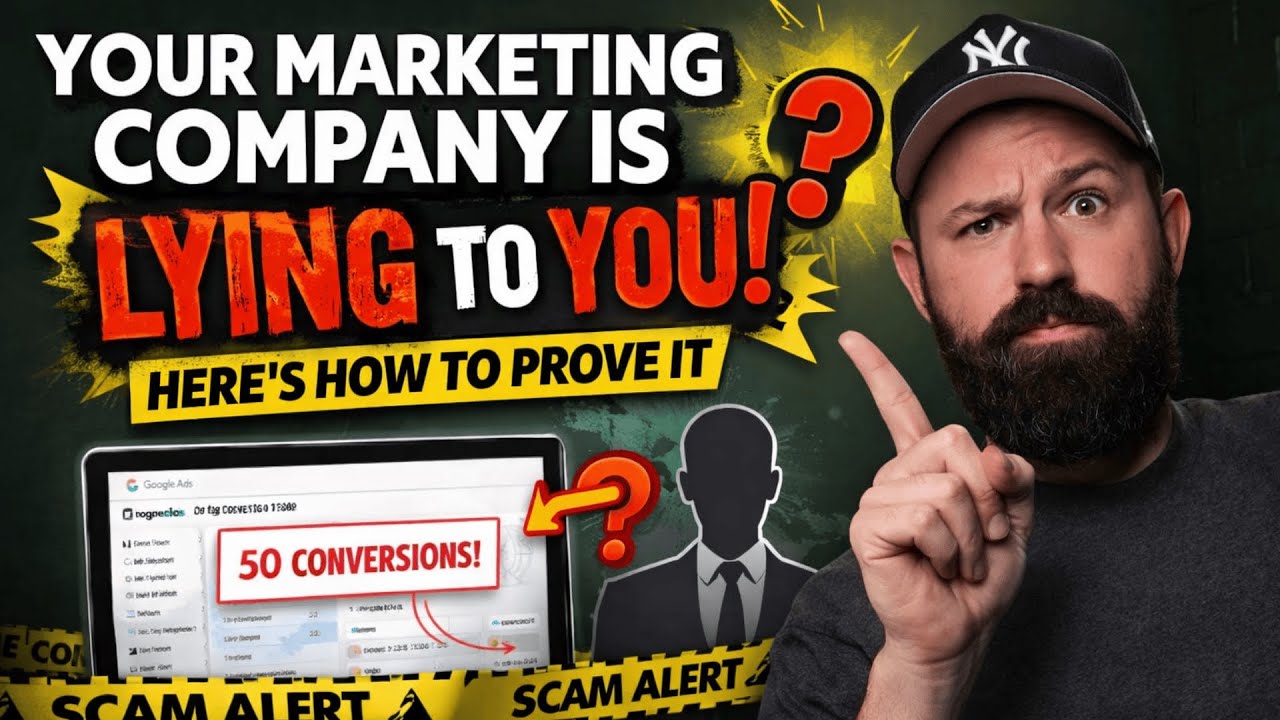 Your Marketing Company Is Lying To You (Here’s How To Prove It)