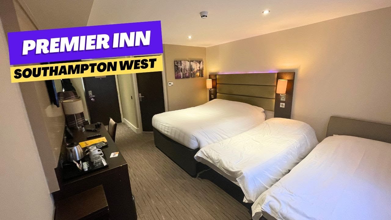 Premier Inn Southampton West Hotel tour | Next to Peppa Pig World