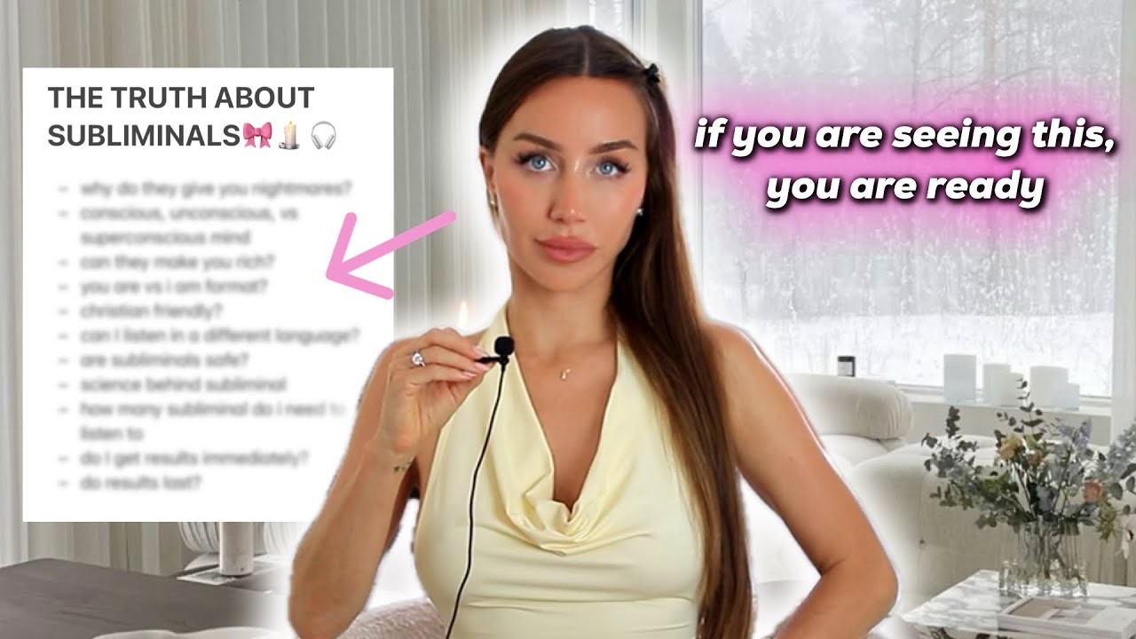 Do subliminals *actually* work? The TRUTH about subliminals