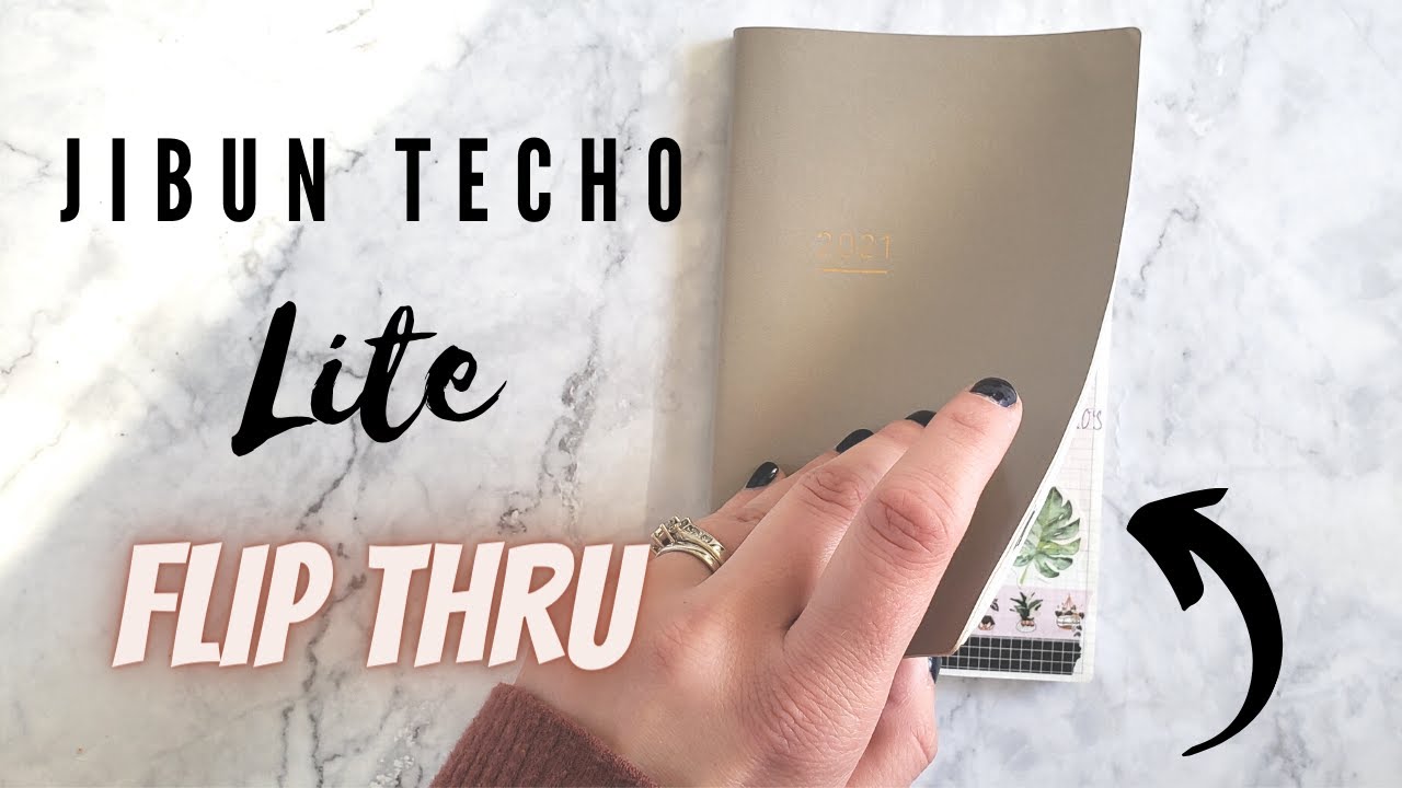 Planner Flip Thru | Jibun Techo Lite | Vertical Planning | B6 Slim