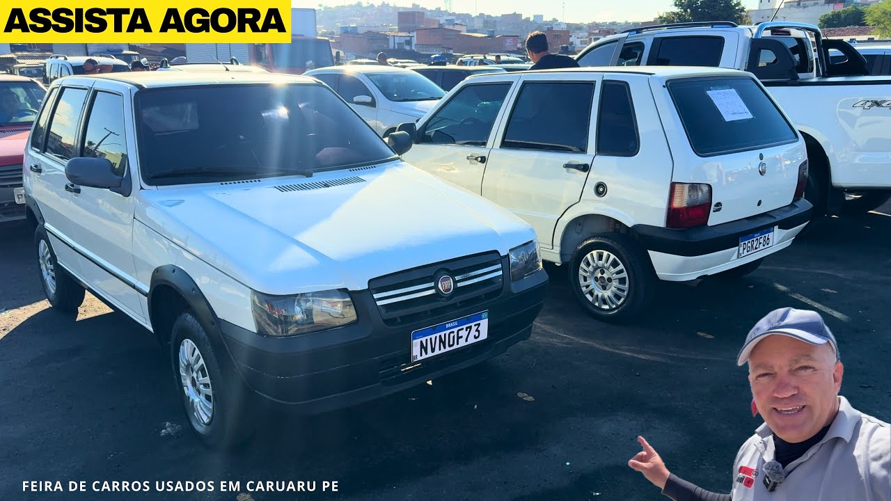 Feira De Carros Usados Em Caruaru PE | OLHA ESSE FIAT UNO