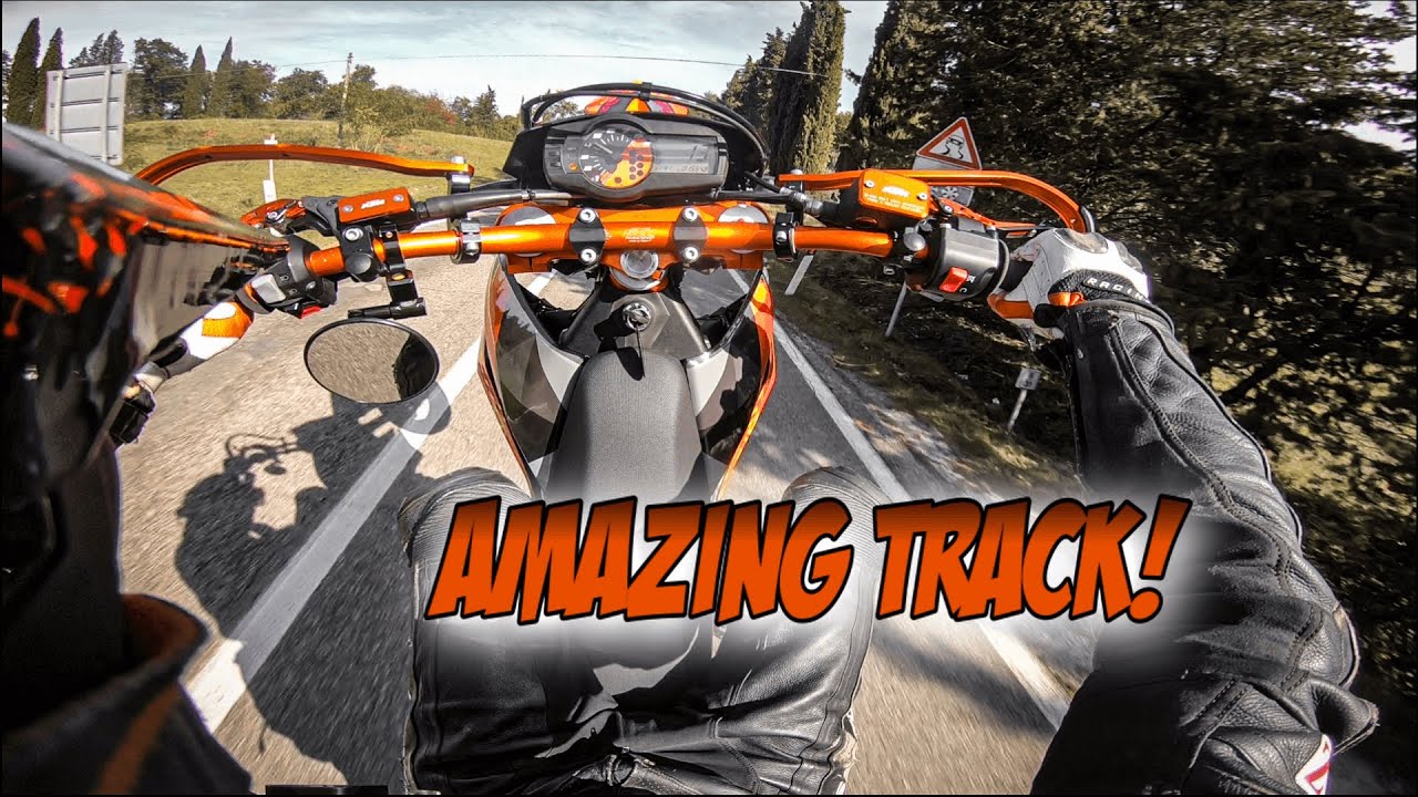 KTM 690 SMC-R Going Fast 'n' Low | Sick Supermoto RAW