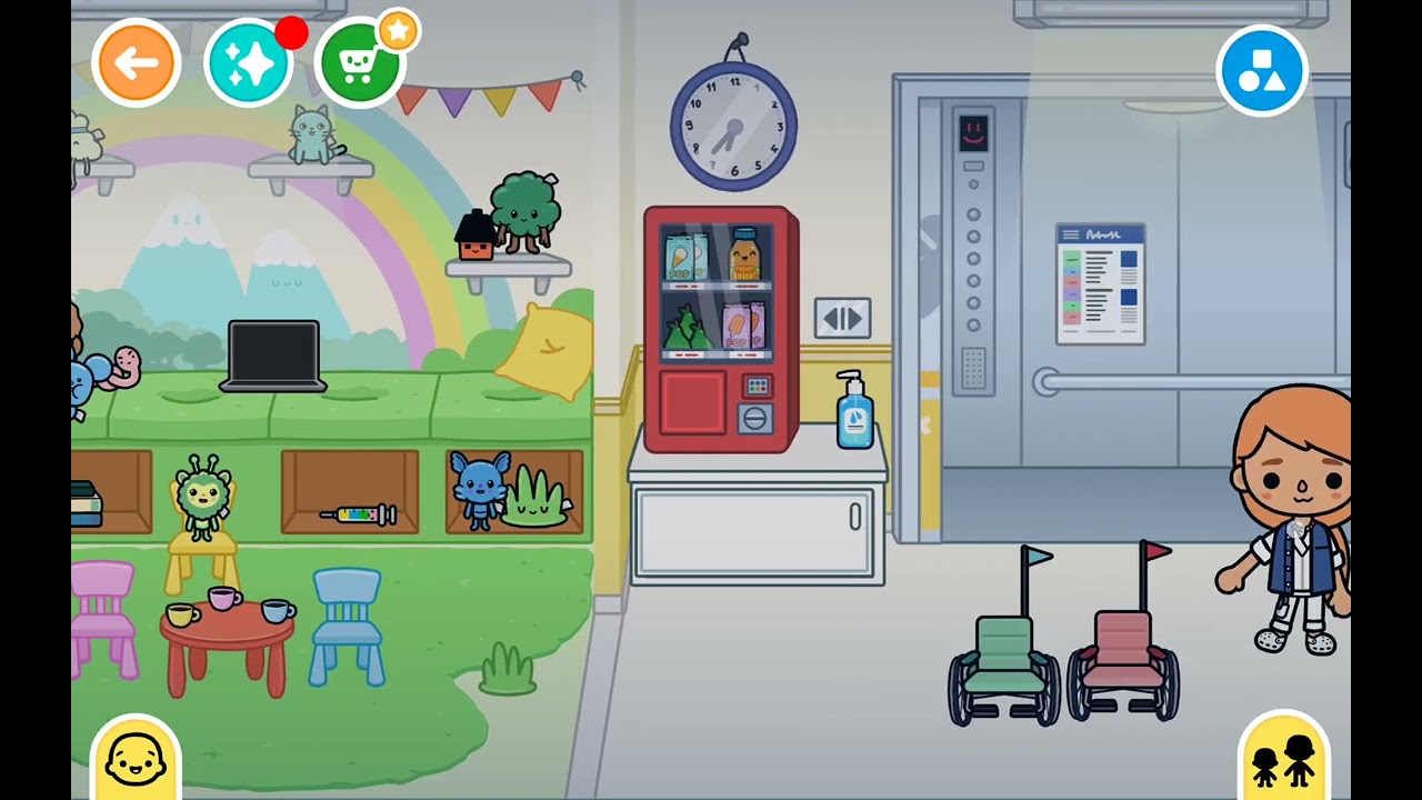 #TocaBoca :) Franek przychodzi na świat 😃😁😀😊🤩😘