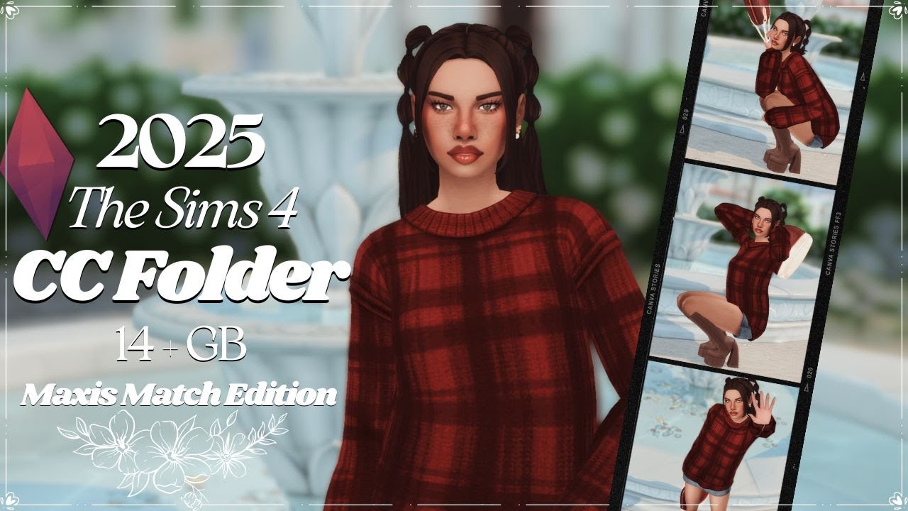 The Sims 4 CC Folder 2025 | Maxis Edition