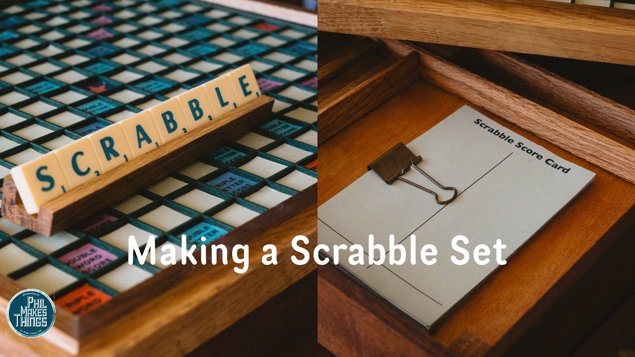 Making a Scrabble Set