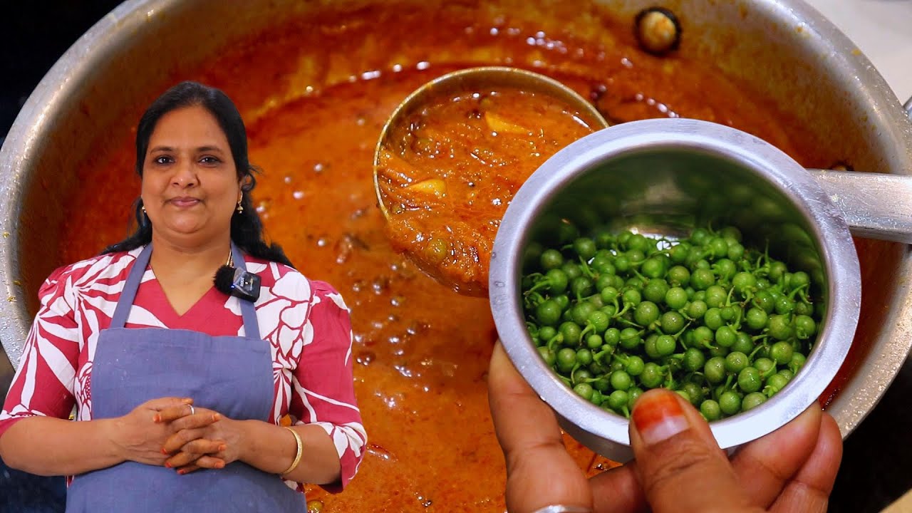 என் பொண்ணுக்கு ரொம்ப பிடித்த ஆபீஸ் லஞ்ச் மணத்தக்காளி காய் குழம்பு இப்படிதான் செஞ்சேன்