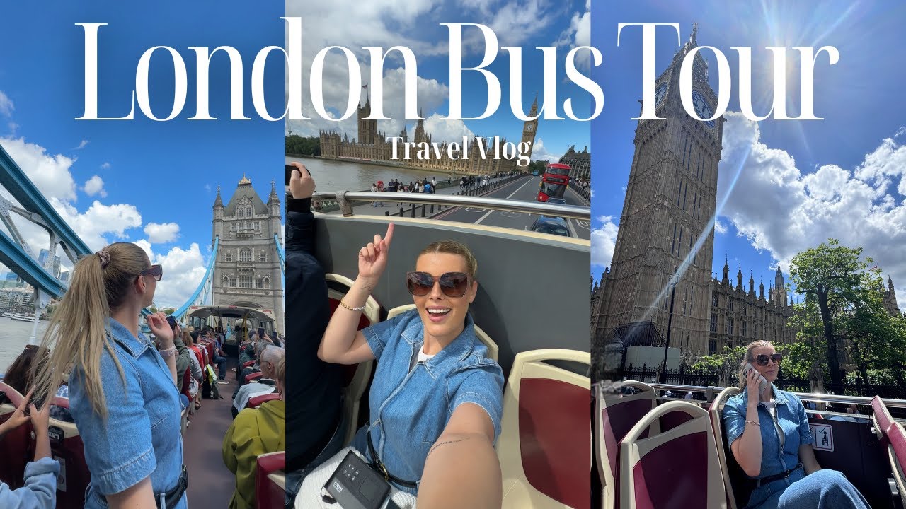 We Spent The Entire Day Touring London On a Bus | Hop On Hop Off Bus Tour 🇬🇧💂🏻‍♀️