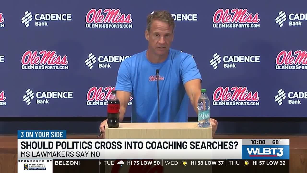 Mississippi lawmakers say politics should stay out of coaching searches