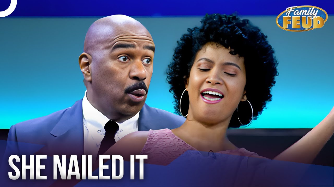 All Her Answers Were NUMBER ONE! | Family Feud Classics