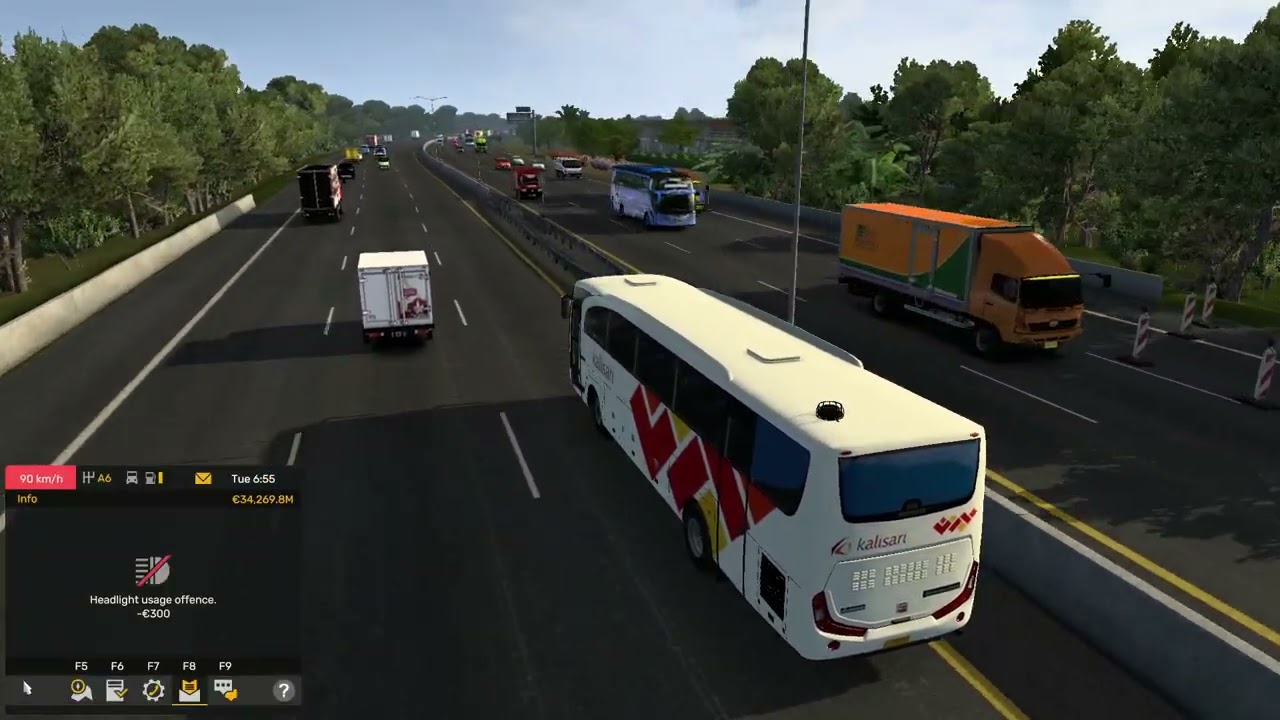Perjalanan Menuju Terminal Purabaya