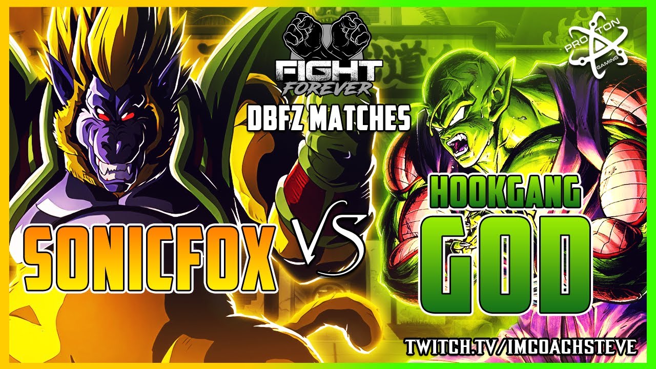 [DBFZ] THE TWO BEST! SONICFOX VS HOOKGANGGOD FIRST TO 5 | Dragon Ball FighterZ