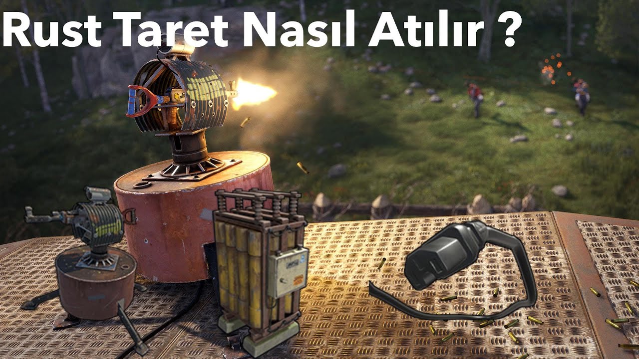 Rust Taret Nasıl Atılır ? (Rust Turret)