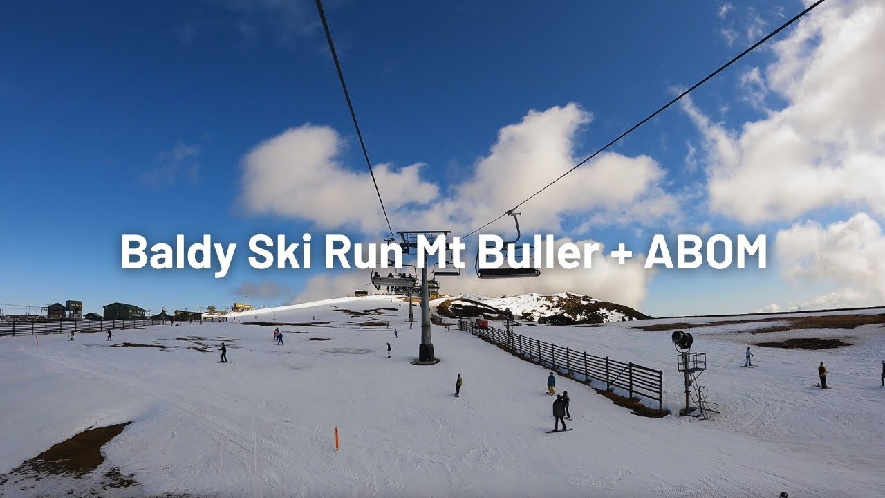 Baldy Ski Run Mt Buller (August 2023)