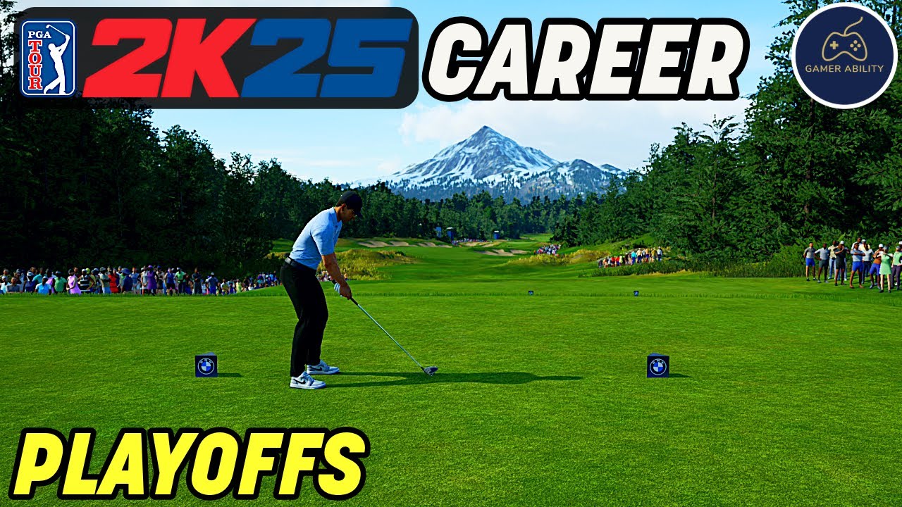 PGA TOUR 2K25 Career Mode Part 79! PLAYOFFS BMW Championship Round 1!