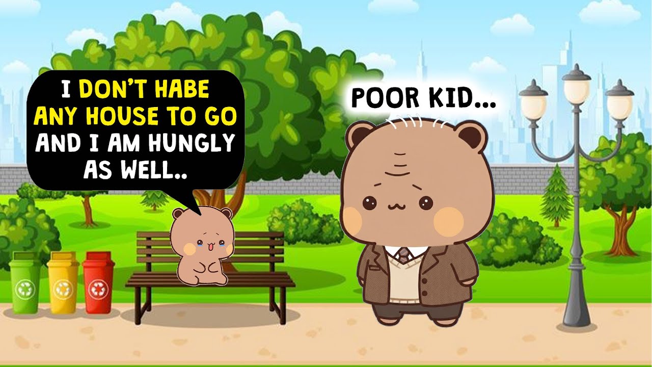 Shocking 😨🚨 Milo lies to a stranger to avoid going home 😨👀 | BUBU DUDU | PEACH GOMA | 3D ANIMATION
