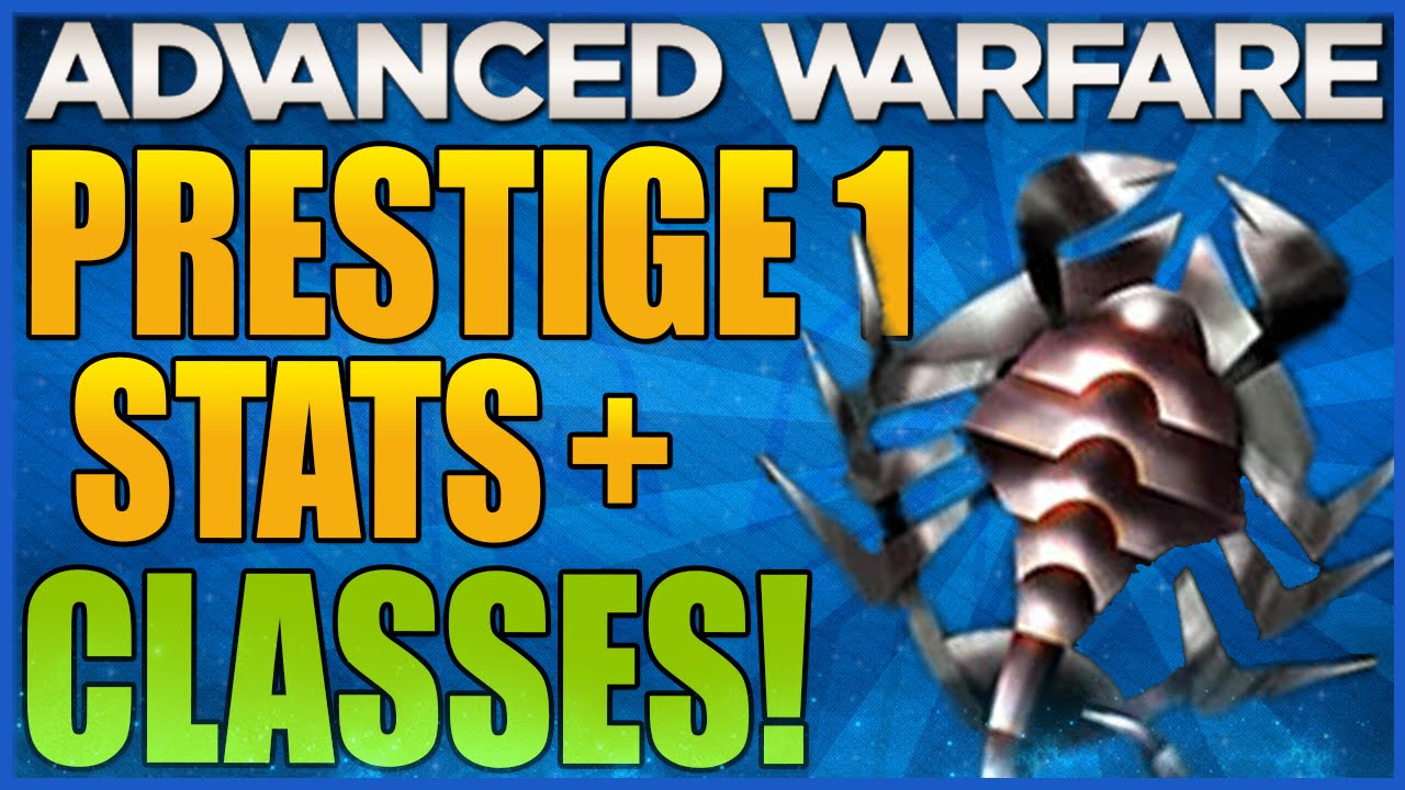 Advanced Warfare: PRESTIGE 1 Stats + Classes - Advanced Warfare Prestige Mode