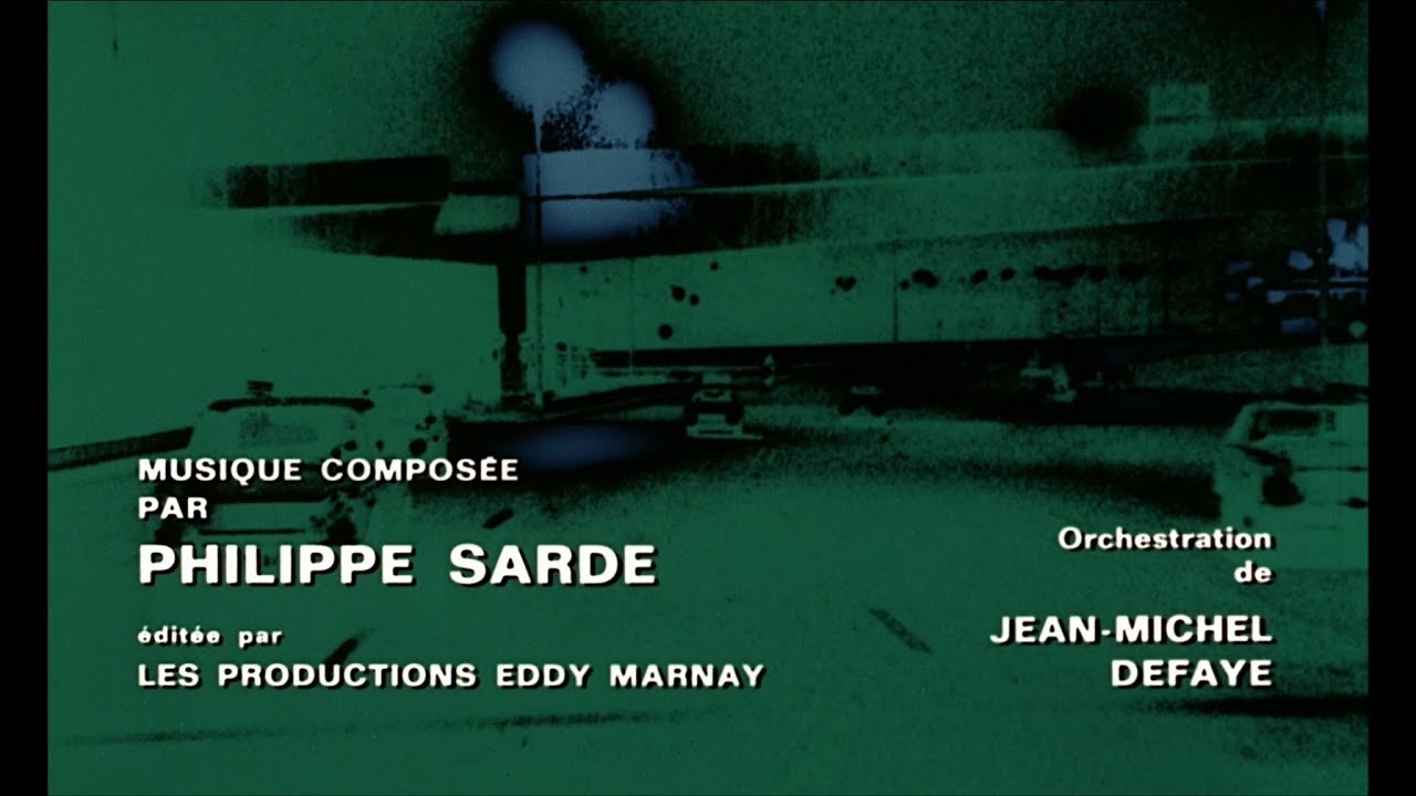 Philippe Sarde - Max and the Junkmen (Opening Titles)