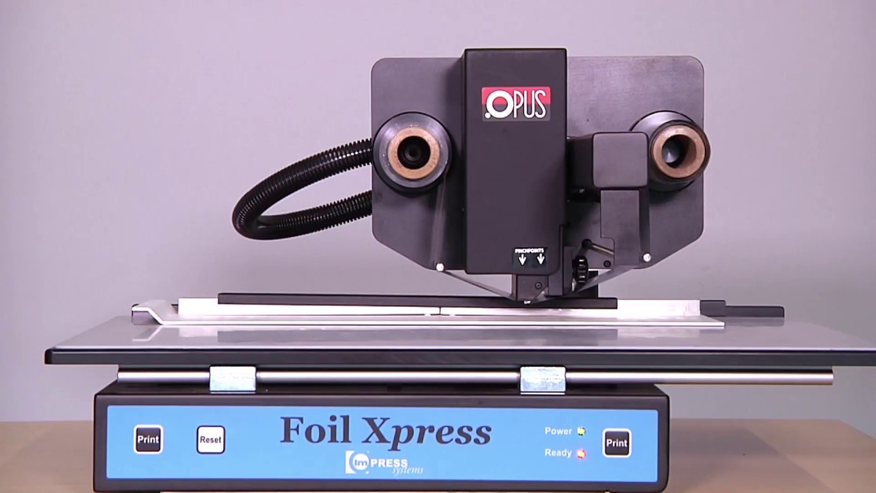 Cyfrowa złociarka Foil Xpress Automat do nabłyszczeń na okładkach, kartkach okolicznościowych